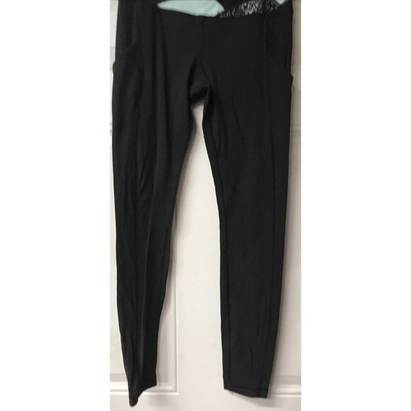 Lululemon Speed Tight ll *Full-On Luxtreme (Brushed)Black / Fa14 Quilt 29 Sz 8 - Picture 1 of 7